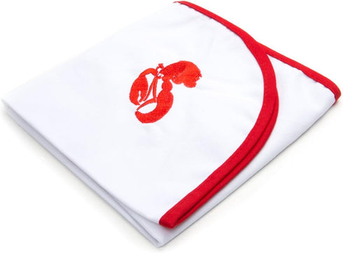 Cotton Lobster Bibs, Set of 2, 0.125 x 14 x 21 inches
