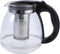 Tea Glass Infuser, 1500ml Glass Teapot with Stainless Steel Strainer, Stovetop Tea Kettle for Loose Leaf Tea