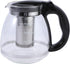 Tea Glass Infuser, 1500ml Glass Teapot with Stainless Steel Strainer, Stovetop Tea Kettle for Loose Leaf Tea