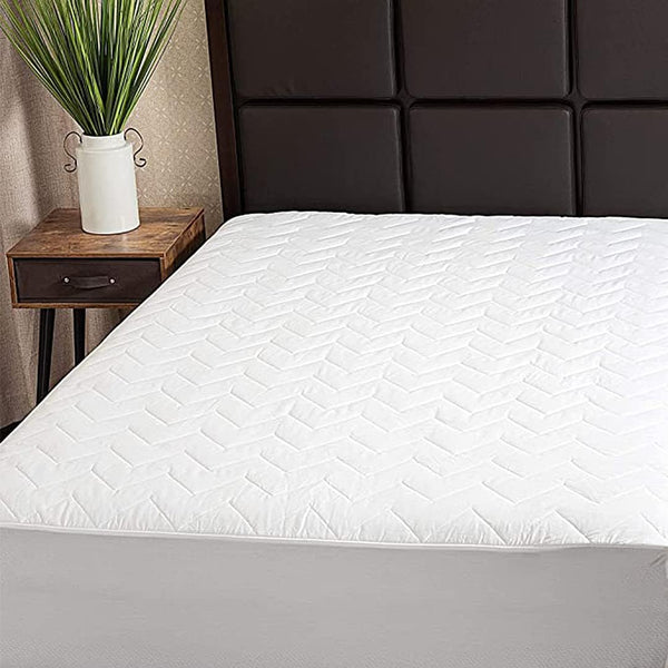 Twin XL Waterproof Mattress Pad Protector, Hypoallergenic Cover for College Dorms, Hospitals, and Residential Areas