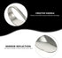 Hemoton 6pcs Bent Spoon Set, Curved Handle Stainless Steel Salad, Serving, Canape, Buffet Spoons
