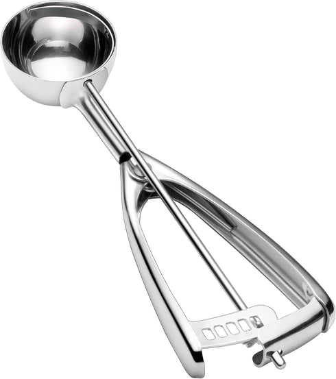 Medium Cookie Scoop for Baking - 2.8 Tablespoons/42 ml/1.4 oz Ball Cookie Dough Scoop, Spring-Loaded Stainless Steel