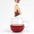 100Pcs Disposable Tea Bags for Loose Leaf Tea, Empty Unbleached Filter Bags with Drawstring, 100% Natural Wood Pulp