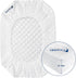 Twin XL Mattress Protector Pad 2 Pack - Quilted Waterproof, Absorbent Twin Extra Long Mattress Topper Cover for College