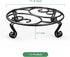 2 Pack (11.8Inches, Yimobra Plant Stand for Flower Pot Heavy Duty Potted Holder Indoor Outdoor Metal Rustproof Iron