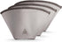 VSSL Nest Reusable #2 Stainless Steel Mesh Coffee Filter, Compact and Transportable, Perfect for Camping, Hiking,
