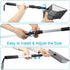 Kalekey Chicken(22.4 42 Inch), 10 Inch Large Chicken Poop Scooper, Stretchable Litter Scooper for to Detachable Heavy