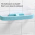 CARURLIFF (2pc) Wall Mounted Shoe Rack, Hanging Shoe Rack for Door, Self Adhesive Wall Mounted Holders Shelf Hanging