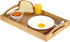 Tray with Large Handles - Bamboo Ottoman Tray, Great for Coffee Table, Couch, Tea, Bar, Breakfast, Dinner, or Any Food