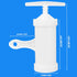 Awxevcik Food Grade Quality Manual Sausage Maker Sausage Stuffer Manual Plastic Meat Filler Funnel Tubes Sausage