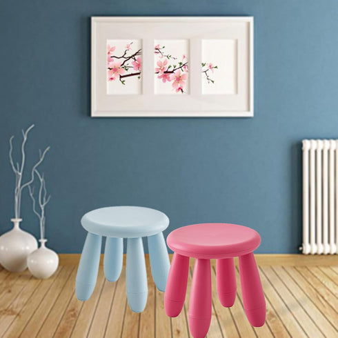 Soerreo Children'S Footstools, Kindergarten Learning Stools,Children's Dresser Stool, Plastic Light Footstools Are