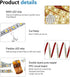16.4ft 3500K 5050 5M 300 IP65 12V Commercial ALITOVE Warm White SMD LED Flexible Strip Ribbon Light LEDs Waterproof DC