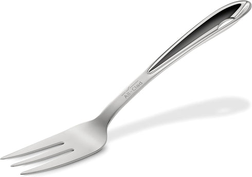 All-Clad Specialty Stainless Steel Fork, 10-Inch, Ergonomic Handle, Perfect for Cooking and Serving