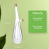 Counter 2 1 (15 10 Lily's Home Glass Olive Oil and Vinegar Dispenser Bottle, for Kitchen Cooking Salad, Dressing