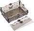 Hipiwe 3 Slots Acrylic Makeup Organizers, Cosmetic Storage Rack Holder for Dresser and Bathroom