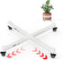 Plant Caddy With Wheels, Adjustable 14in to 21inch Heavy Duty Rolling Plant