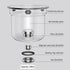 900ML Enchanti Magic Tea Pot, Water Separation Glass Teapot with Wooden Handle, Press Control Enchanti Tea Infuser