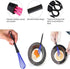 GOTOTOP 5 PCS Plastic Salon Barber Hairdressing Hair Color Dye Cream Whisk Mixer Stirrer Tools