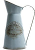 VANCORE Shabby Chic Large Metal Jug Flower Pitcher Vase