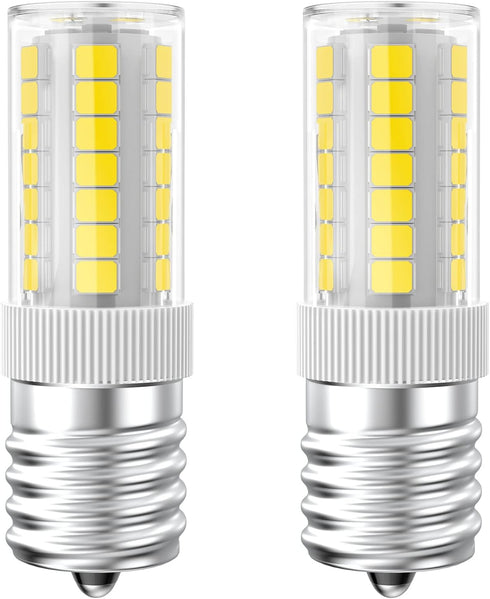 LED Microwave Light Bulb - 40W Incandescent Replacement for Stove, Refrigerator, Range Hood - E17 Base, 120V, 360LM