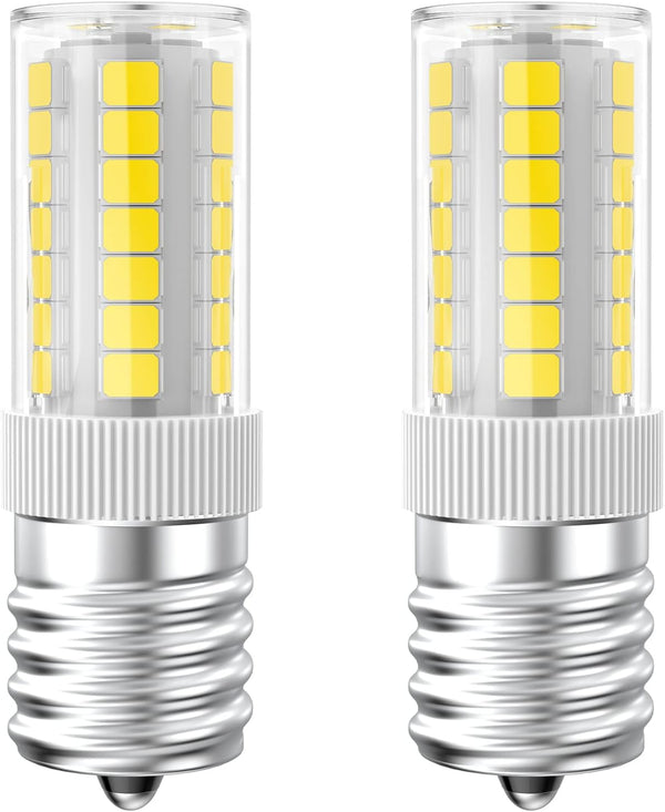 LED Microwave Light Bulb - 40W Incandescent Replacement for Stove, Refrigerator, Range Hood - E17 Base, 120V, 360LM