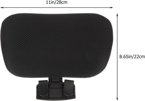 Ciieeo Chair Adjustable Headrest - Office Chair Head Support Attachment with Adjustable Height and Angle