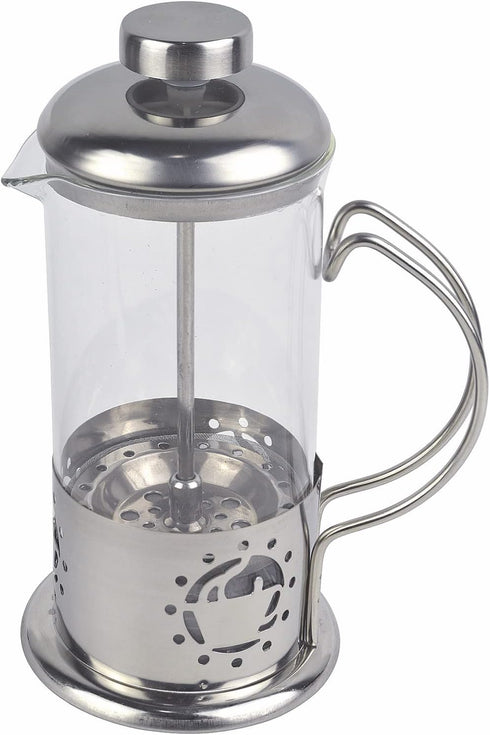 French Press Coffee Maker, Single Serving 1 Cup Capacity (12 fl oz/0.35 liter) Small Affordable Brewer with Highest