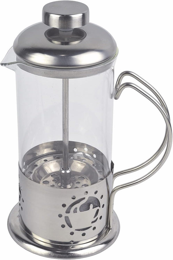 French Press Coffee Maker, Single Serving 1 Cup Capacity (12 fl oz/0.35 liter) Small Affordable Brewer with Highest