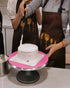 Silicone Baking Mat with Measurements, Non-Stick Heat Resistant Cake Mat for Pastry Baking Sheet - Pink