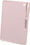 Kitchen Plastic Cutting Board, Reusable Utility Board with Knife Hanging Hole for Fruit Chopping, Portable (Pink)