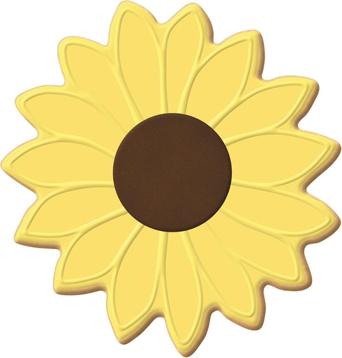 COOKIECUTTER.COM Large Sunflower Cookie Cutter 4.5 Inch – Tin Plated Steel Cookie Mold