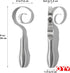 Seamless 18/10 9" OYV Dough Whisk, Stainless Steel Danish Dough Wisk, Bread Whisk for Sourdough, Cookies, Pizza