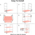kaileyouxiangongsi 2-Tier Cosmetic Storage Rack - Bathroom Countertop Organizer for Perfume and Bath Collection