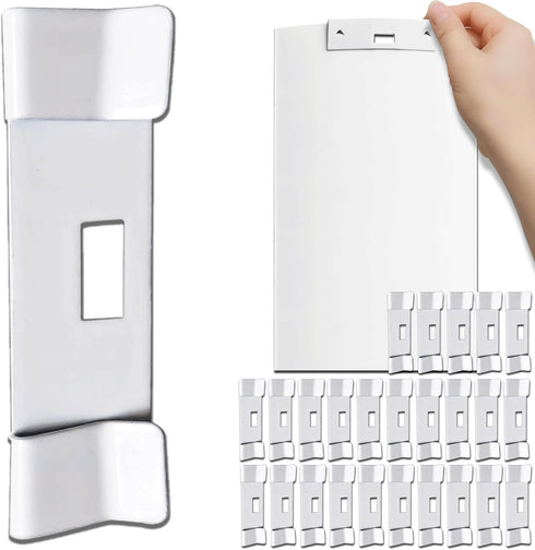 25PCS Metal Vertical Blind Repair Vane Savers, Vertical Blinds Repair Kit for Replacement Slats