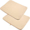Norpro 2 X 16" X 18" Durable Microfiber Dish Drying Mat, Cream 359E