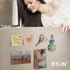 BTLIN 24 Pack Small Fridge Magnets, Strong Mini Metal Magnetic Push Pins for Kitchen Refrigerator Magnetic Board Office
