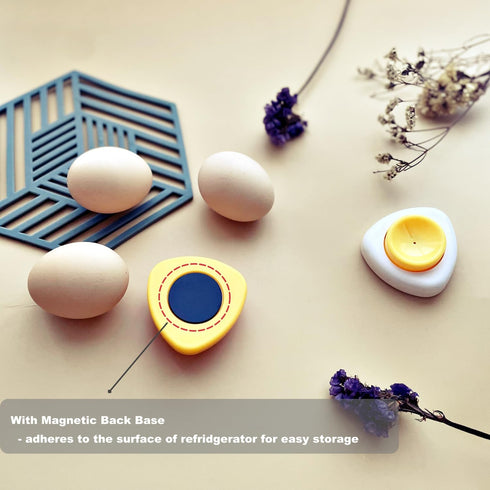 ChaLeeMoo Magenetic Egg Piercer Tool for Raw Eggs to Get Good Hard Boiled Eggs, Egg Poker Pricker with Safety Lock Egg
