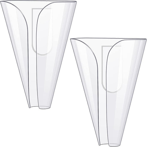 CHENGU 2 Pcs Plastic Soap Holder Drainage Wall Mounted Soap Saver Tray Self