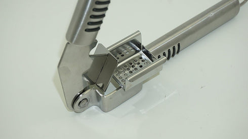 Sailing Stainless Steel Garlic Press, Mincer, Peeler, Slicer with Cleaning Brush Set