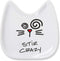 Pavilion Gift Company Blobby Cat Spoon Rest, "Stir Crazy", 5", White