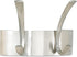 Safco Products Metal Coat Rack, 2 Hook, Silver, 4203SL, 2 Pack