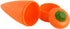 Hutzler Plastic Attack Snack Containers, 2.6" x 7", Orange/Green