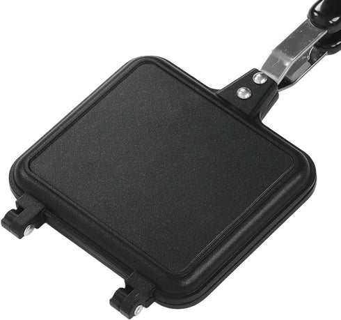Breakfast Sandwich Maker, Non Stick Sandwich Toaster Panini Press, Double Sided Baking Pan