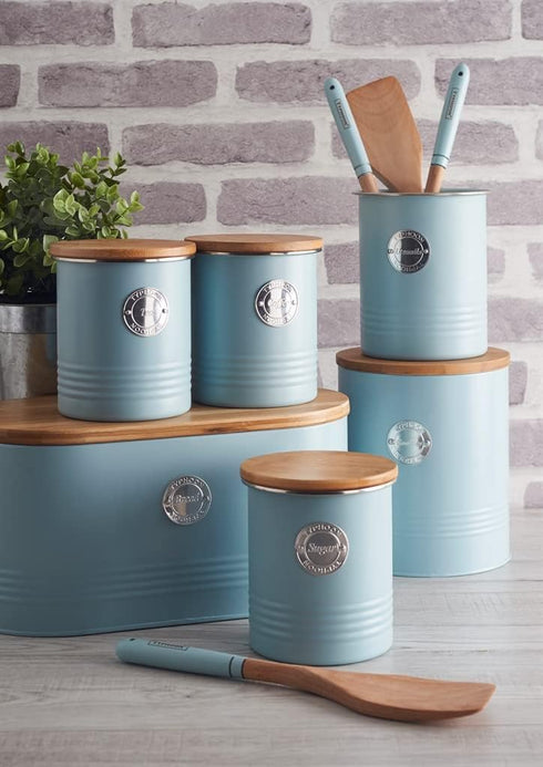 Typhoon Living Collection | 1-Quart Sugar Canister - Blue