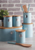 Typhoon Living Collection | 1-Quart Sugar Canister - Blue