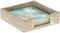 KOUBOO La Jolla Rattan Luncheon Paper Napkin Holder - Square Wicker Napkin Tray for Kitchen Dining