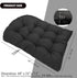 MQK Thick Egg Chair Cushion Replacement, Button Tufted Outdoor Swing Chair Cushion with High Elasticity PP Cotton