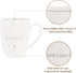 Work,12 oz HOME SMILE Best Dad Ever Mug with Handle-Father's Day Gifts Birthday Present Ideas for New Papa,Engraved Tea