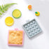 2-Pack Silicone Waffle Mold, Muffin Pans, Waffle Maker Baking Tray, Blue & Pink (Square: 3.3x3.3x0.4 inch)