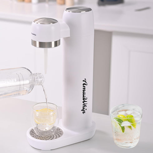 1L CO2 Sparking Water Maker, Household Portable Bubble Water Machine With Water Bottle, Soda Maker Machine
